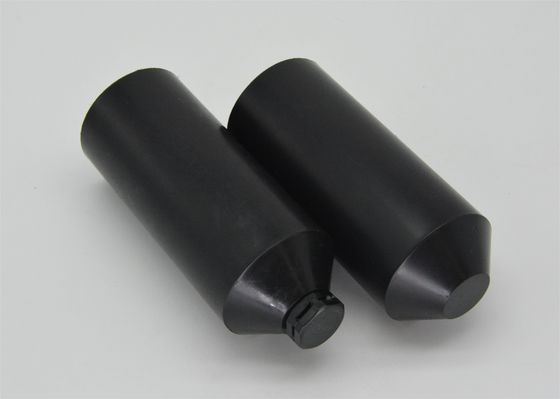 IP67 Polyolefin Đen cách nhiệt Cáp đầu nắp Cáp đầu nắp có thể thu nhỏ bằng nhiệt
