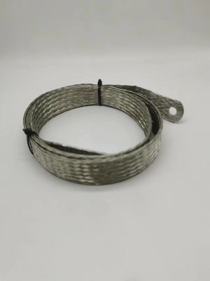 Kết nối điện Tined Flat Copper Braid Kháng ăn mòn cao