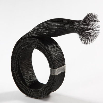 ISO9001 PET Expandable Braided Sleeve Tự tắt 60s