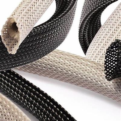 UL RoHS Đen PET mở rộng thắt tay áo chống nhiệt độ cao