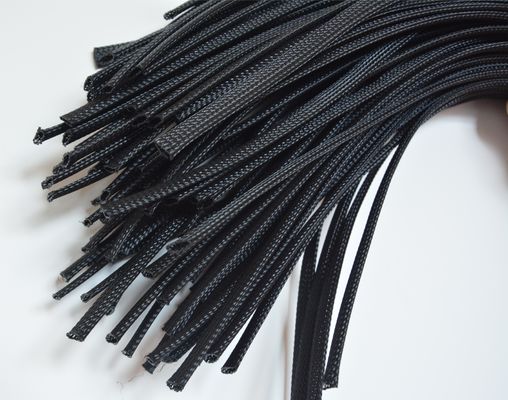 RoHS Polyolefin PET Expandable Braided Sleeving chống mòn