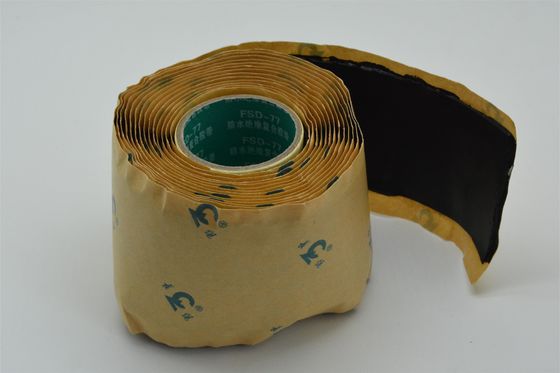 6.3N/Cm Self Adhesive Electrical Tape High Temperature Rubber Tape