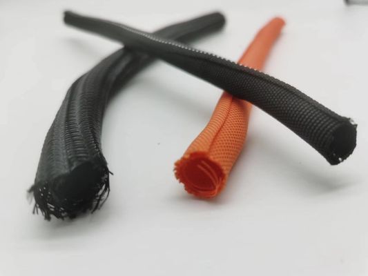 ROHS PET mở rộng đan xen áo khoác chống cháy lớp N5510 / NFPA130