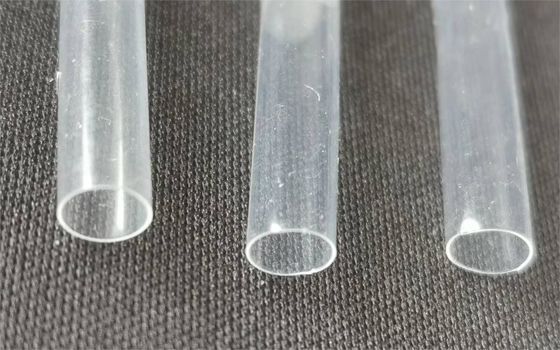 ống thu nhỏ nhiệt PVDF tường mỏng trong suốt ống thu nhỏ nhiệt Polyvinylidene Fluoride bán cứng
