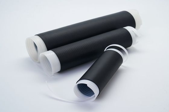 Cable chất lỏng cao su silicone LSR Cold Shrink Termination Kits End Cap Black Cold Shrink Splice Kits
