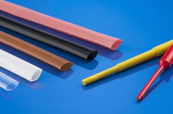 Ống Polyolefin Gấp tường hai lớp phủ giảm nhiệt với tỷ lệ giảm 4:1