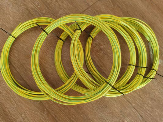 Bụi thu hẹp tường màu vàng / xanh lá cây liên kết chéo với polyolefin giảm nhiệt