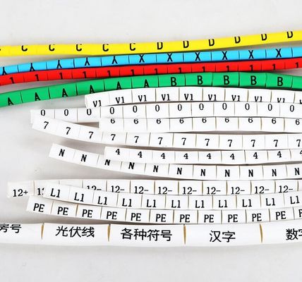 Số tùy chỉnh in Logo tùy chỉnh nhiệt thu hẹp ống nhiệt thu hẹp nhận dạng tay áo