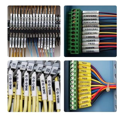 Số tùy chỉnh in Logo tùy chỉnh nhiệt thu hẹp ống nhiệt thu hẹp nhận dạng tay áo