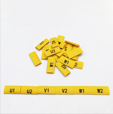 Đường ống nhận dạng tiêu chuẩn môi trường 0.2mm - 0.5mm Độ dày Lưỡi tay nhận dạng giảm nhiệt