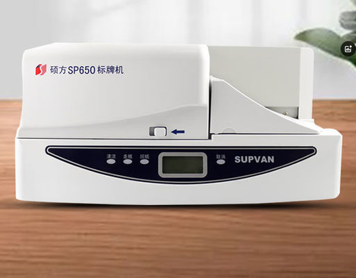 Máy in nhãn PVC SP 650 Máy in tự động tiếp tục nhập Cáp điện viễn thông