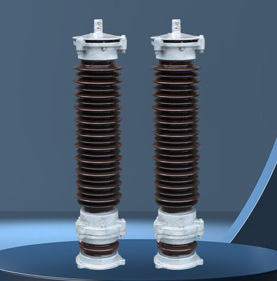 Lò gốm chứa kim loại oxit Surge arrester Nhà máy điện gốm loại oxit kẽm arrester