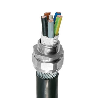 M10X1.5 ((3-6.5) Nickel tráng đồng cáp tuyến IP68 kết nối chống nước