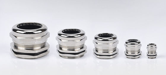 M12X1.5 ((3-6.5) Không thấm nước Nickel bọc đồng Cable Gland IP68 Cable Connector