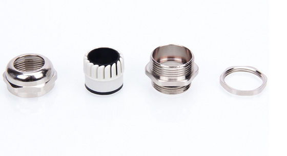 M12X1.5 ((3-6.5) Không thấm nước Nickel bọc đồng Cable Gland IP68 Cable Connector