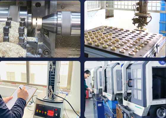 Đầu nối ống dẫn cáp bằng đồng thau mạ niken M20X1.5(5-10) cho cáp IP68 Chống thấm nước